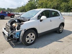 Chevrolet Trax salvage cars for sale: 2017 Chevrolet Trax LS