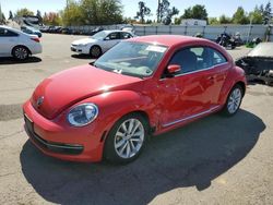 Salvage cars for sale at Woodburn, OR auction: 2014 Volkswagen Beetle