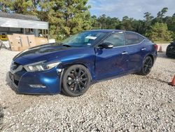 Salvage cars for sale at Houston, TX auction: 2016 Nissan Maxima 3.5S