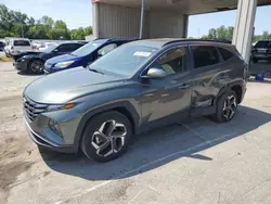 Salvage cars for sale at Fort Wayne, IN auction: 2022 Hyundai Tucson SEL