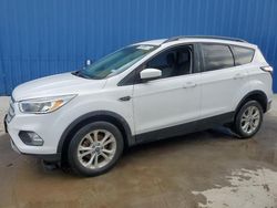 Salvage cars for sale at Houston, TX auction: 2018 Ford Escape SE