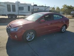 Salvage cars for sale at Sacramento, CA auction: 2019 Hyundai Elantra SEL