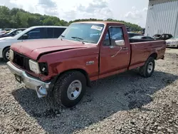 Salvage cars for sale at Windsor, NJ auction: 1987 Ford F150