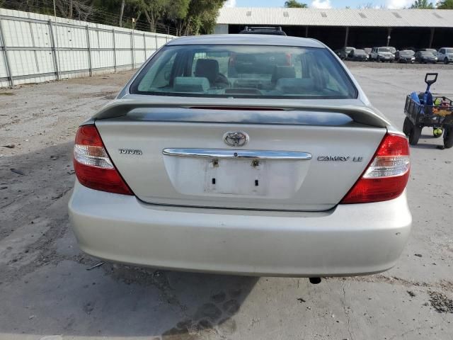 2002 Toyota Camry LE