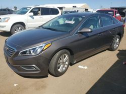 Salvage cars for sale at Brighton, CO auction: 2017 Hyundai Sonata SE