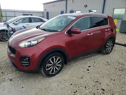 Salvage cars for sale at Arcadia, FL auction: 2017 KIA Sportage EX