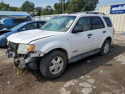 Salvage cars for sale at Wichita, KS auction: 2008 Ford Escape XLT