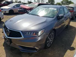 Salvage cars for sale at Elgin, IL auction: 2018 Acura TLX