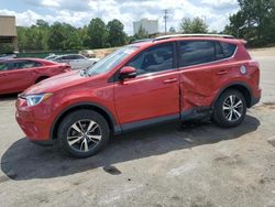 Salvage cars for sale at Gaston, SC auction: 2017 Toyota Rav4 XLE