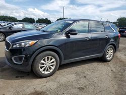 Salvage cars for sale at East Granby, CT auction: 2016 KIA Sorento LX