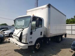 Salvage trucks for sale at Dyer, IN auction: 2011 Isuzu NPR