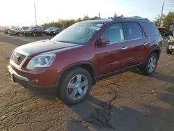 GMC Vehiculos salvage en venta: 2010 GMC Acadia SLT-1