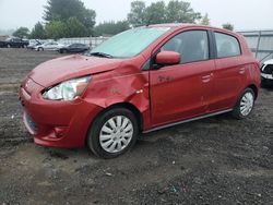 Salvage cars for sale from Copart Finksburg, MD: 2014 Mitsubishi Mirage DE