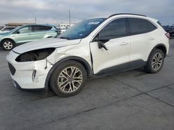 Salvage cars for sale at Grand Prairie, TX auction: 2021 Ford Escape SEL