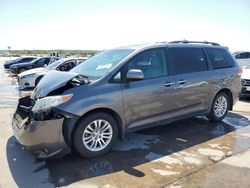 Salvage cars for sale at Grand Prairie, TX auction: 2011 Toyota Sienna XLE