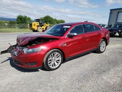 Salvage cars for sale at Chambersburg, PA auction: 2016 Ford Taurus Limited