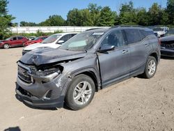 Salvage cars for sale at Davison, MI auction: 2019 GMC Terrain SLE