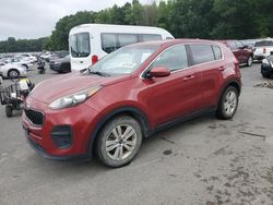 Salvage cars for sale at Glassboro, NJ auction: 2018 KIA Sportage LX