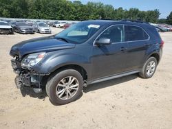 Chevrolet salvage cars for sale: 2017 Chevrolet Equinox LT