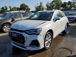 Salvage cars for sale at Bridgeton, MO auction: 2024 Audi Q3 Premium S Line 45