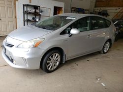 Salvage cars for sale at Ham Lake, MN auction: 2014 Toyota Prius V