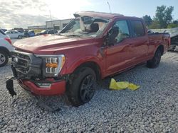 Salvage cars for sale at Wayland, MI auction: 2022 Ford F150 Supercrew