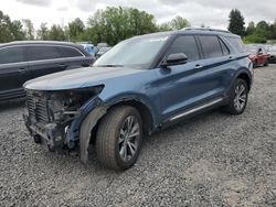 Ford salvage cars for sale: 2020 Ford Explorer Platinum