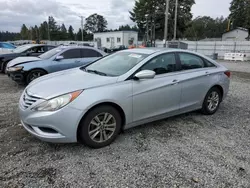 Salvage cars for sale at Graham, WA auction: 2013 Hyundai Sonata GLS