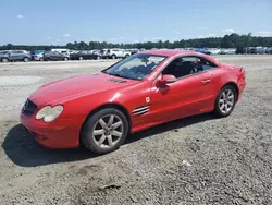 Mercedes-Benz salvage cars for sale: 2003 Mercedes-Benz SL 500R