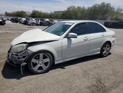 Salvage cars for sale at Las Vegas, NV auction: 2011 Mercedes-Benz C300