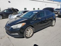 KIA salvage cars for sale: 2014 KIA Forte LX