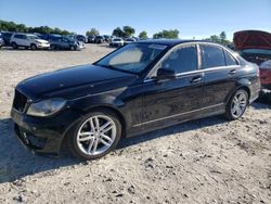 Salvage cars for sale at West Warren, MA auction: 2014 Mercedes-Benz C 300 4matic