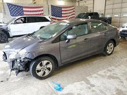 Honda salvage cars for sale: 2015 Honda Civic LX