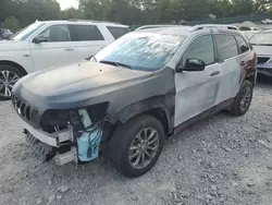 Jeep salvage cars for sale: 2020 Jeep Cherokee Latitude Plus