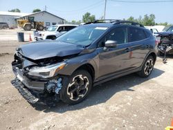 Salvage cars for sale at Pekin, IL auction: 2023 Subaru Crosstrek Limited