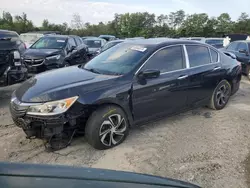 Honda salvage cars for sale: 2017 Honda Accord LX