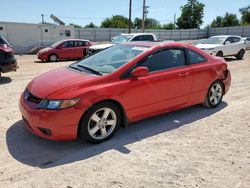 Salvage cars for sale at Oklahoma City, OK auction: 2006 Honda Civic EX