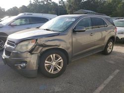 Salvage cars for sale at Savannah, GA auction: 2012 Chevrolet Equinox LT