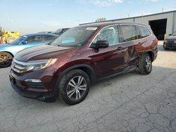 Honda salvage cars for sale: 2017 Honda Pilot EXL