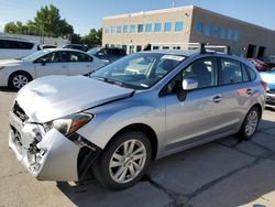 Salvage cars for sale at Littleton, CO auction: 2016 Subaru Impreza Premium