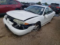 Salvage cars for sale at Elgin, IL auction: 2000 Oldsmobile Alero GL