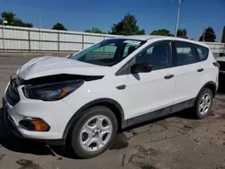 Ford salvage cars for sale: 2018 Ford Escape S