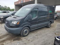 Salvage trucks for sale at Fort Wayne, IN auction: 2015 Ford Transit T-150