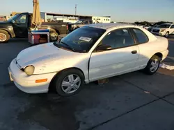 Salvage cars for sale at Grand Prairie, TX auction: 1997 Plymouth Neon Base