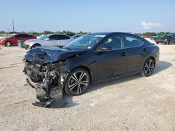 Salvage cars for sale at Arcadia, FL auction: 2021 Nissan Sentra SR