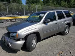 Salvage cars for sale at Waldorf, MD auction: 2002 Chevrolet Trailblazer