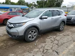 Salvage cars for sale at Wichita, KS auction: 2019 Honda CR-V EXL