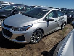 Chevrolet salvage cars for sale: 2019 Chevrolet Cruze LS