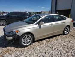 Salvage cars for sale at Casper, WY auction: 2018 Ford Fusion SE