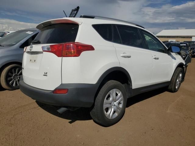 2015 Toyota Rav4 LE